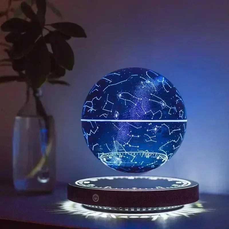 Luminária Lua Flutuante Magnética LED