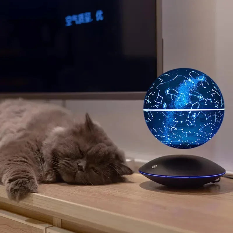 Luminária Lua Flutuante Magnética LED
