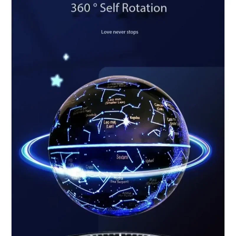Luminária Lua Flutuante Magnética LED