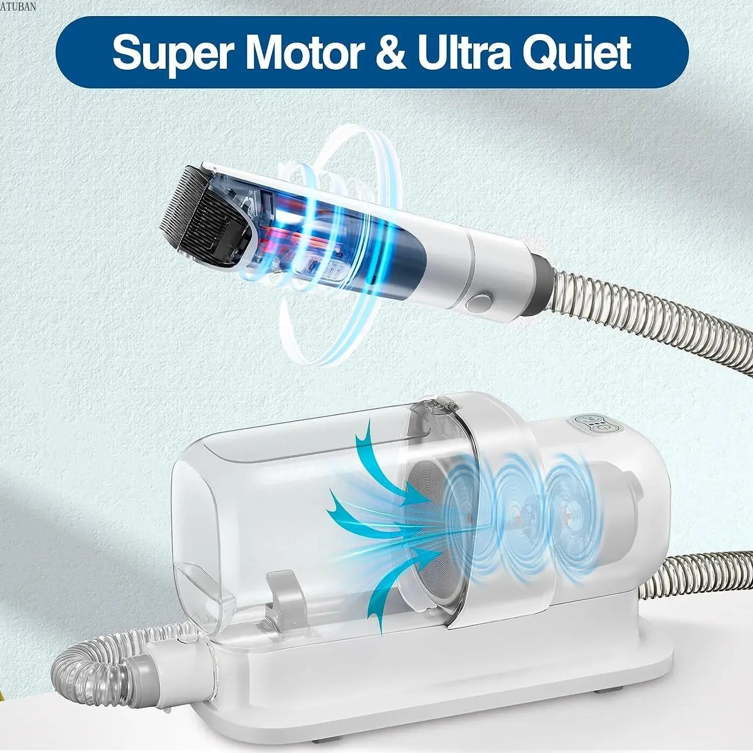 Aspirador de Pelos Pet 2,3L com Escova