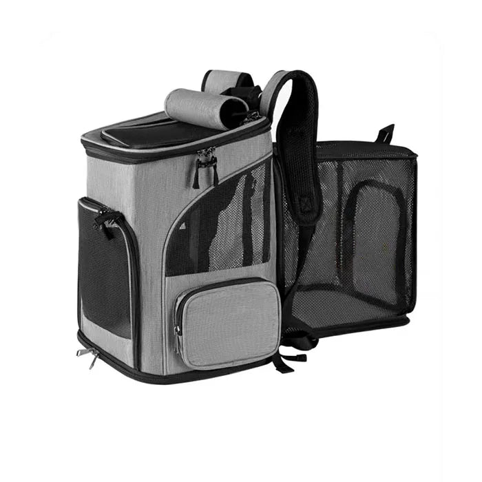 Mochila Transporte Pet Expansível Respirável