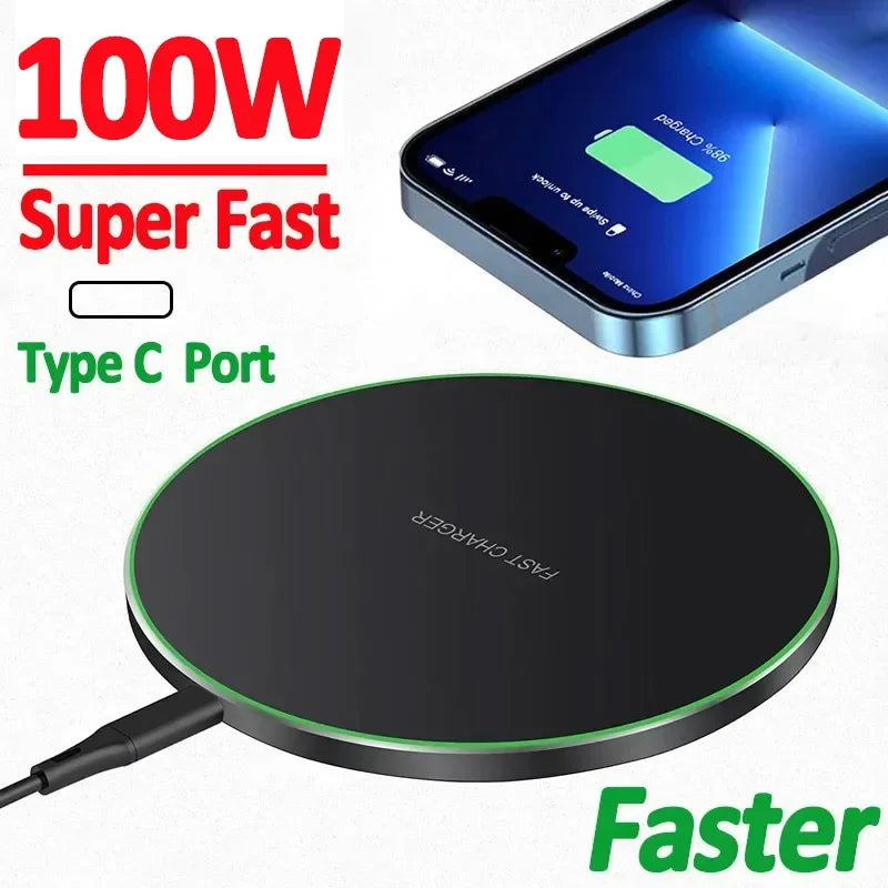 Carregador Wireless Rápido 100W  &nbsp;