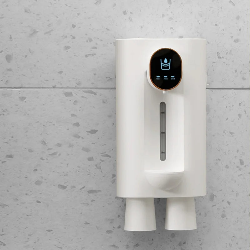 Dispensador Inteligente de Enxaguante Bucal de Parede
